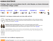 Tablet Screenshot of human-existence.com